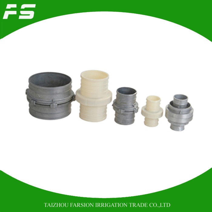 Plastic ABS Material 2inch PE/PVC Lay Flat Irrigation Hose Pipe Coupling Connector Micro Spray Hose Coupling
