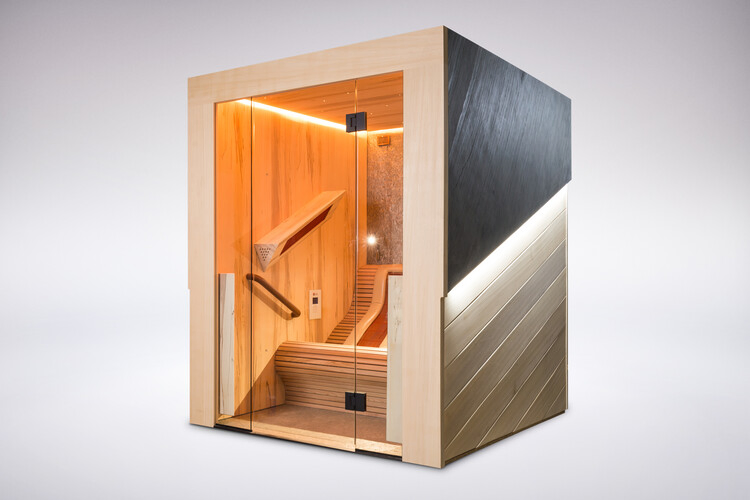 Портативная инфракрасная сауна для дома из дерева