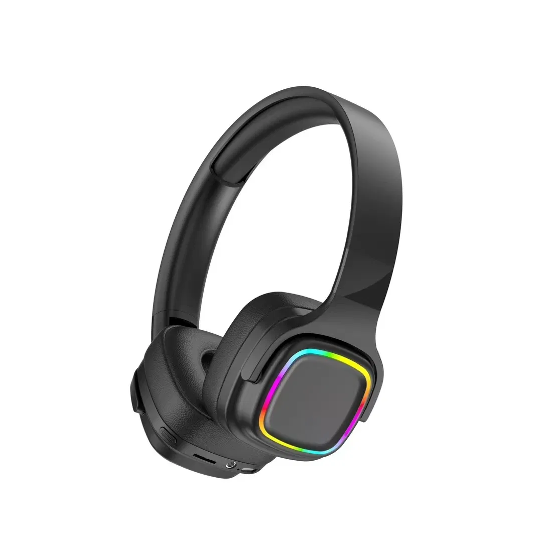 Беспроводные накладные наушники с дисплеем