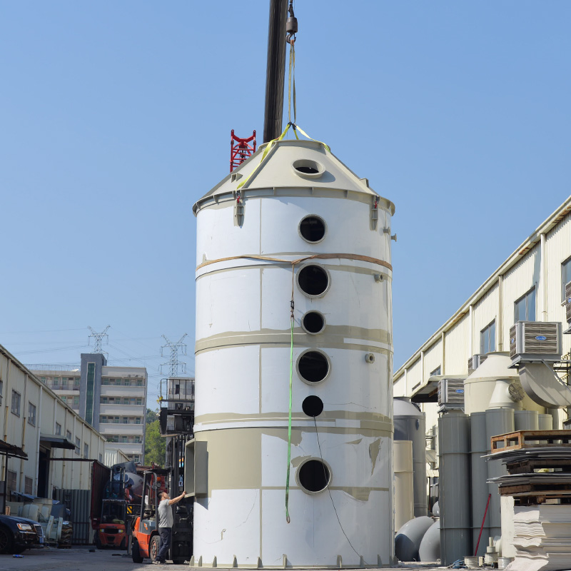 Acid Gas Removal Wet Scrubber System for Chlorine