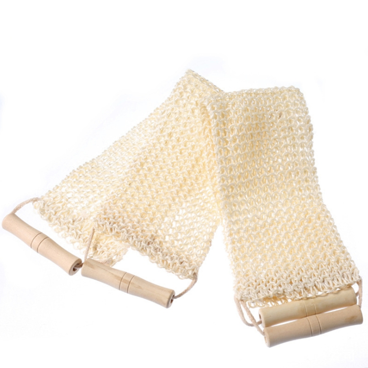 Exfoliating Back Loofah Scrubber Loofa Back Strap Bath Shower Body Brush Scrubber