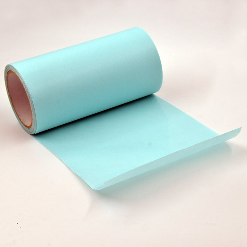 Zq-High Quality Blue Glassine Release Paper Roll