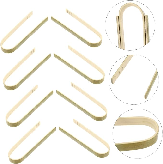 Food Food Tongs Bamboo Bread Clip Sushi Salad Clip Cake Clips