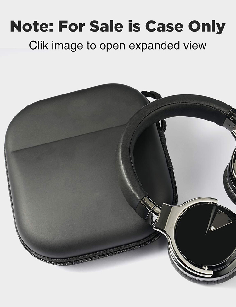 Чехол для наушников EVA, водонепроницаемый, черный