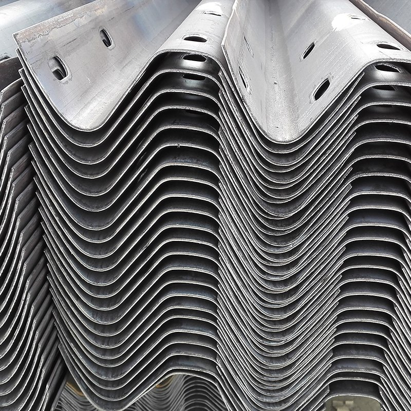 Heavy-Duty Double Wave Safety Barrier with Customized Zinc Coating
