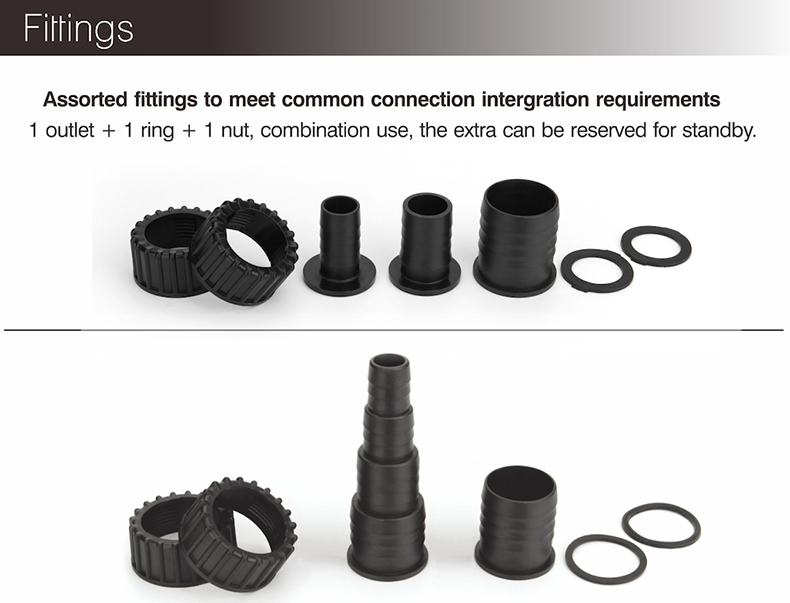 Gardening Water Pump with Flow Adjustable DC 24V 12000lph