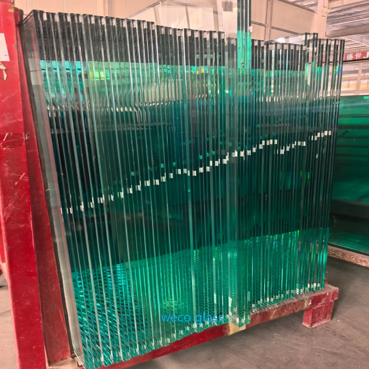 21.52mm Tempered Edge-Polished Guardrail Glass Laminated Glass for Glass Railing