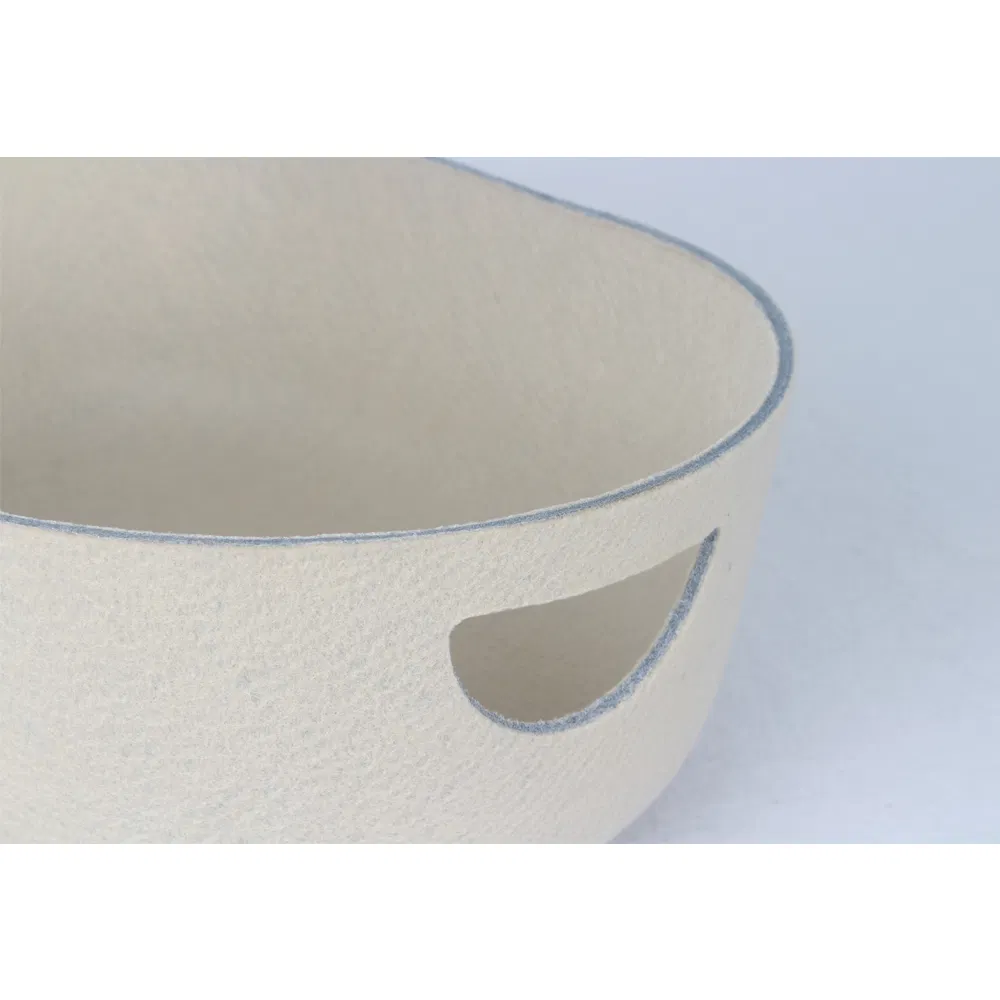 Felt Storage Baskets with Handles Durable Home Decorations Felt Storage Basket