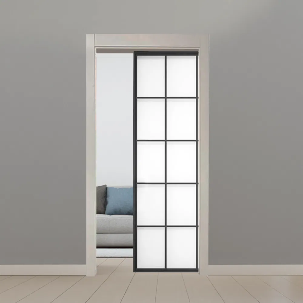 Interior Glass Door Pocket Sliding Partition Hardware Kits