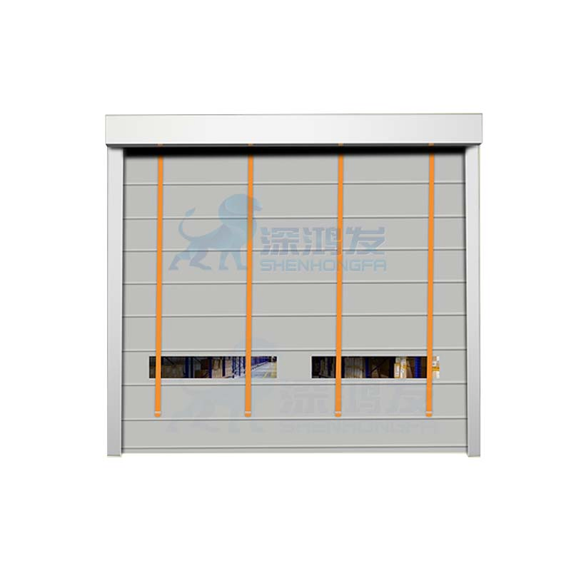 Fast Stacking Door Automatic Induction High-Speed PVC Warehouse Rolling Door Industrial Electric Door