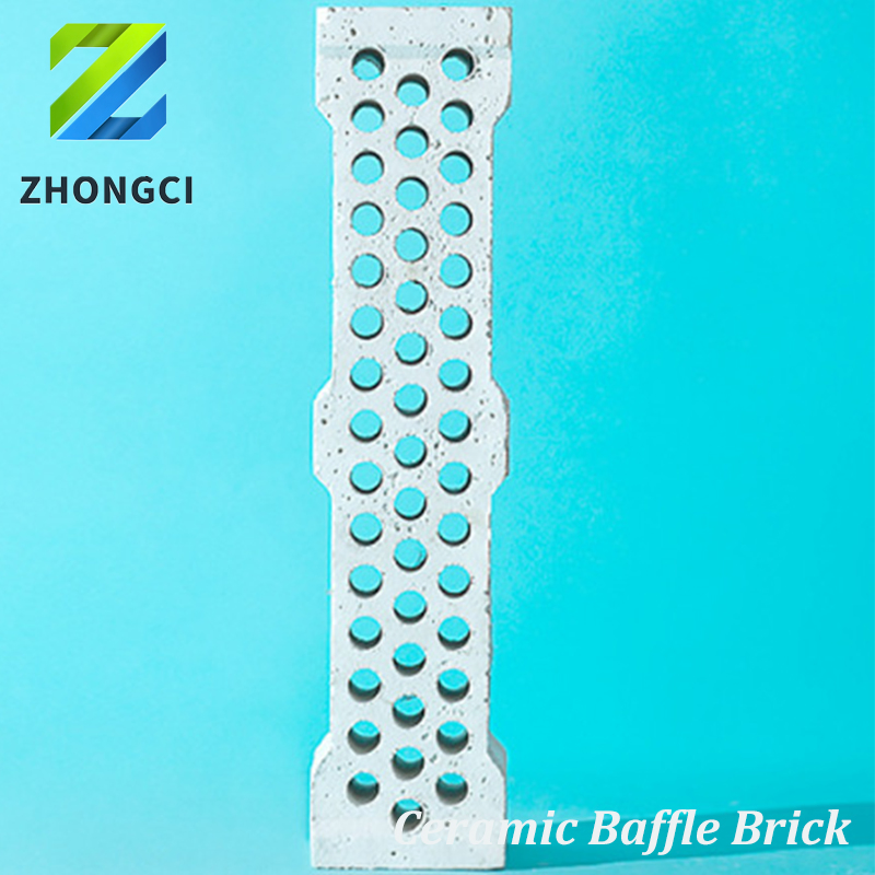 Zhongci High Refractoriness Good Quality Baffle Ceramic Brick for Heating Furnace