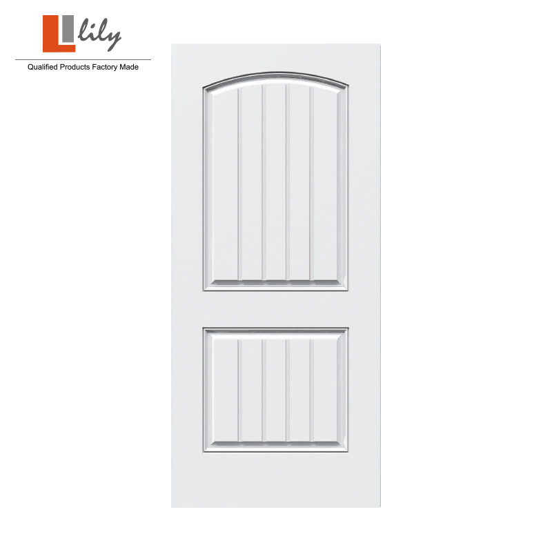 China Manufacturer Wholesale Fiberglass Door with Woodgrain for House