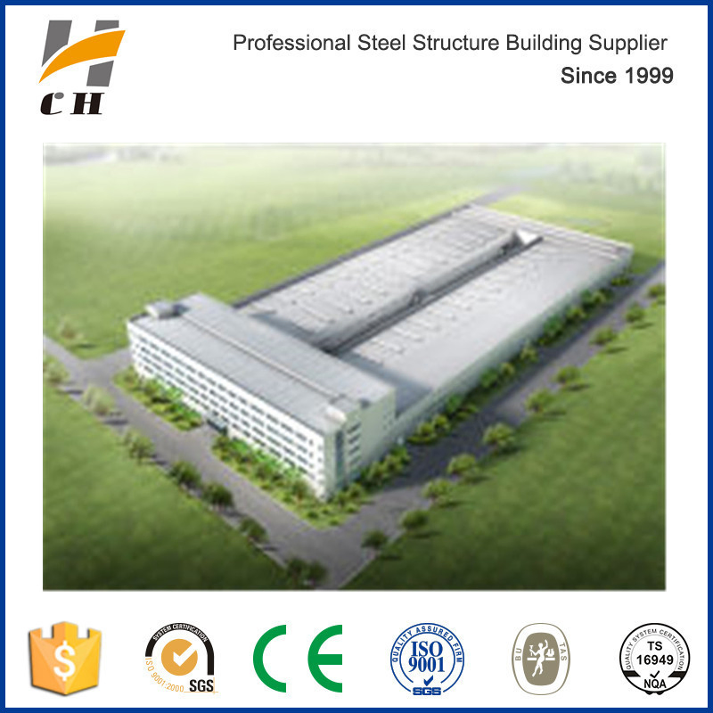Prefab/Prefabricated Large Span Metal Frame Light Weight Steel Structure Frame Warehouse Building Design