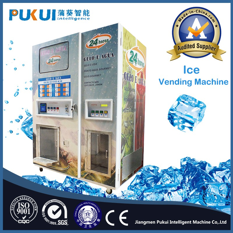 Wholesale Outdoor Self-Service Bagged Ice Vending Machine