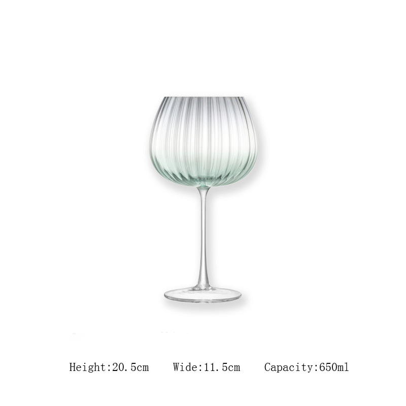 Pearlescent Mabei Pearl Excellent Design Goblet Crystal Glass Decanter and Goblet