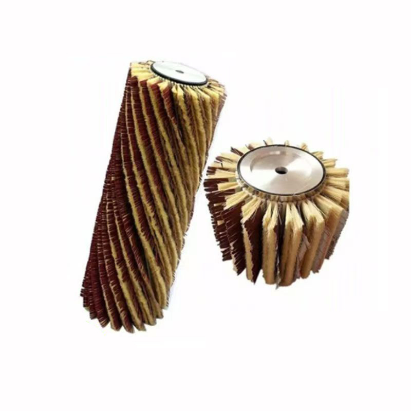 Sanding Machine Brush Roller Sisal Sisal Sandpaper Polishing Roller Brush Polishing Sisal Sand Paper Brush Roller for Sanding Machine