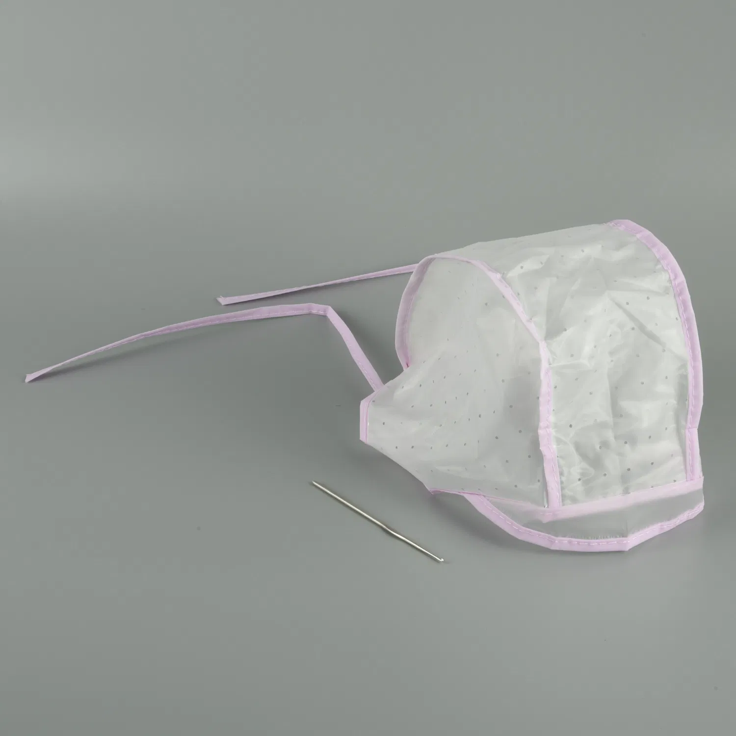 Белая шапочка для мелирования волос