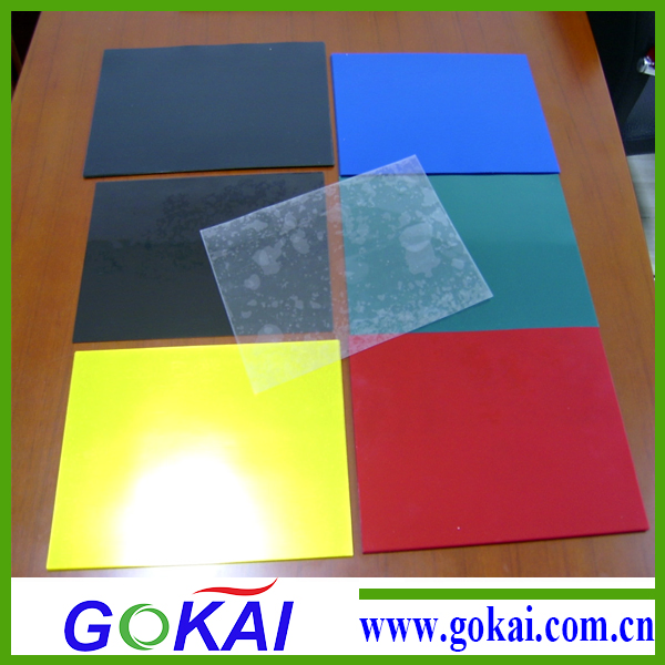Plastic Sheet PVC Rigid Film 0.5mm Thick Sheet