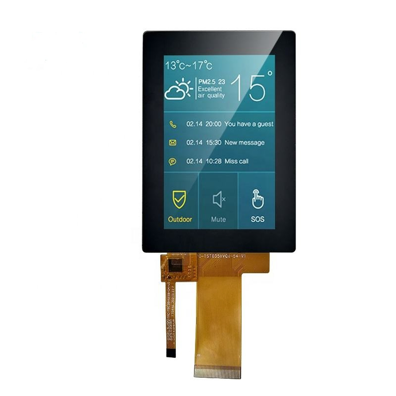 3.5 Inch 320X480 Dots MCU and Spi Interface 40pins TFT LCD
