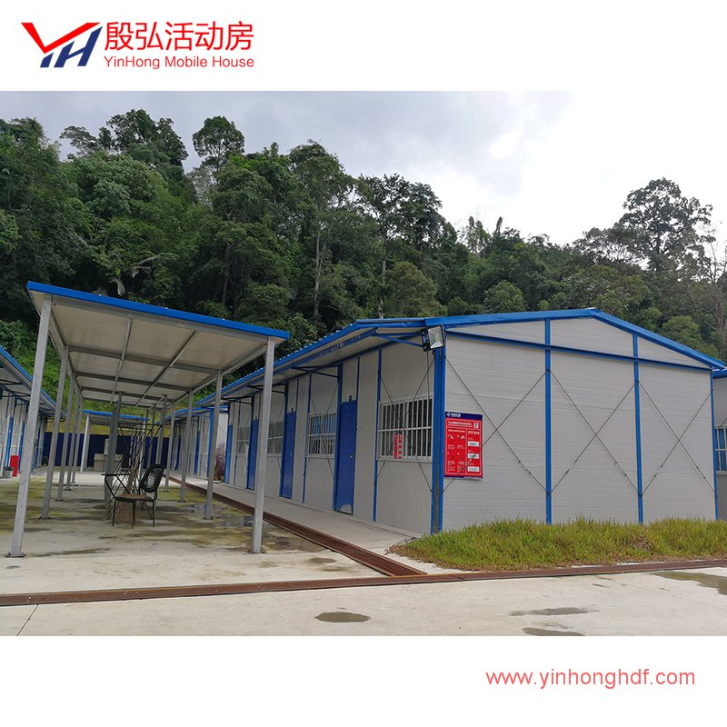 Modular Steel Structures Construction Site Temporary Office Commercial Prefabricated Metal Buildings
