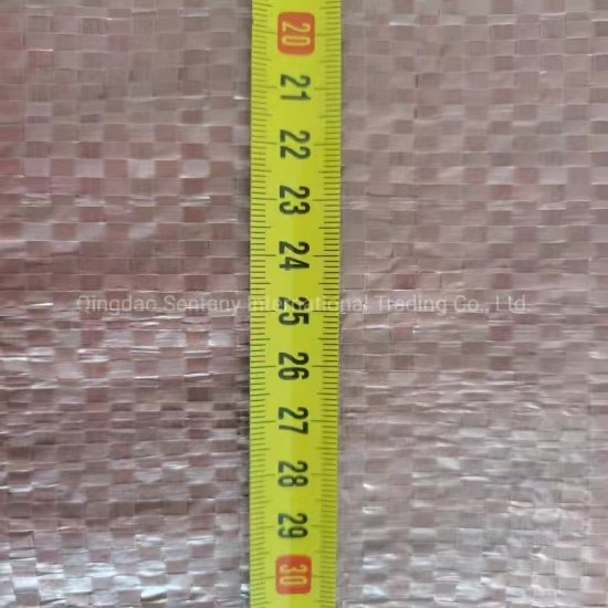 Reddish Brown Garbage Recyclable PP Woven Bag