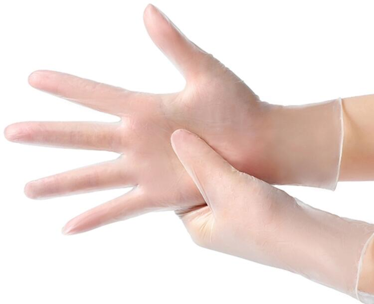 Wholesale Kitchen Household Clean Food Grade Vinyl Gloves Powder Free PVC Gloves Vinyl Examination Gloves