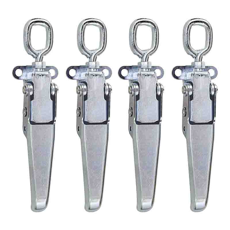 Stainless Steel Spring Loaded Self Locking Fasten Loop Toggle Draw Latch