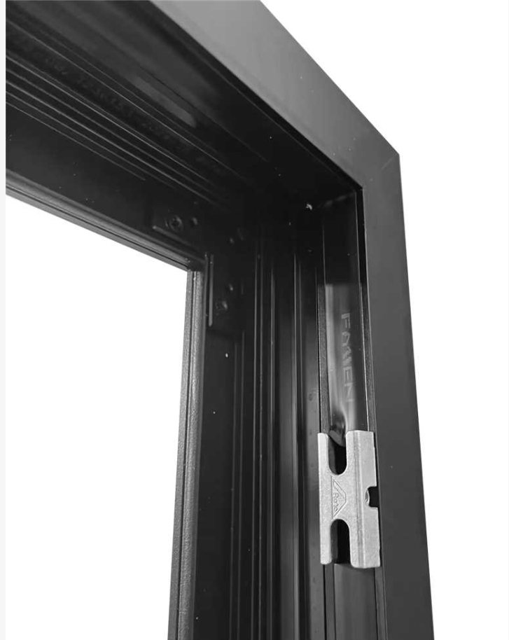 Penjoy Impact Black Color Aluminum Double Glazed Casement Window Factory Price