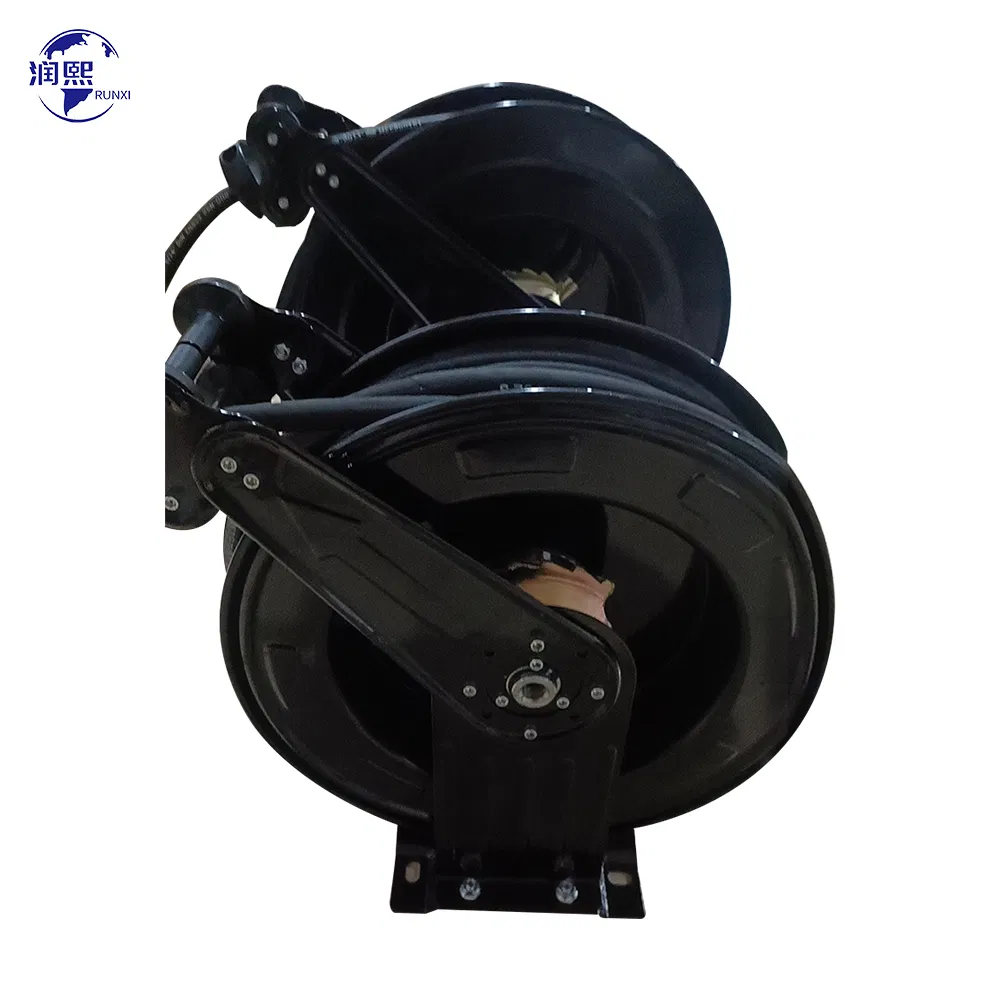 Factory Supply Retractable Metal Water Hose Garden Pressure Washing Hose Reel