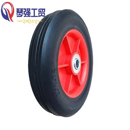 Solid Rubber Wheels for Portable Fire Extinguishers