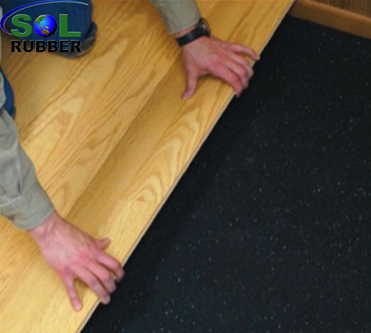 Sound Reduction Acoustic Rubber Mat Sheet Underlay Floor Mat