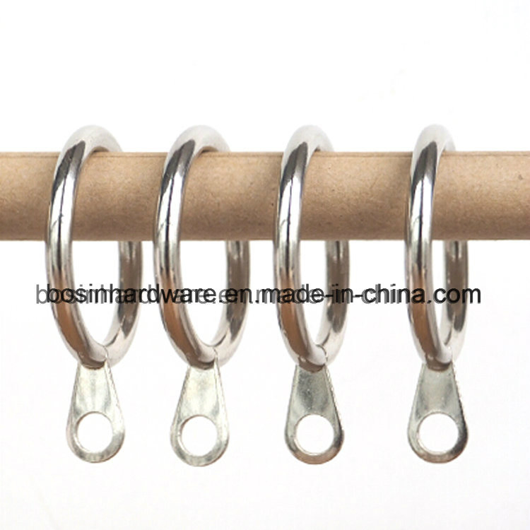 Window Curtain Rod Metal Clip Ring