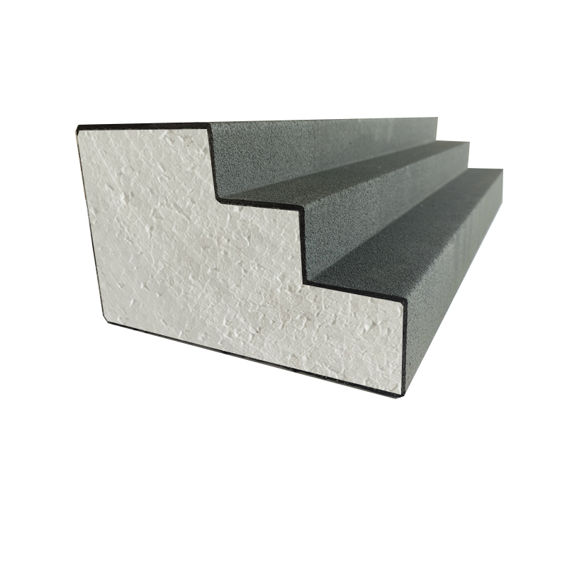 Exterior Wall EPS Insulation Materials Fireproof and Waterproof Decorative Lines