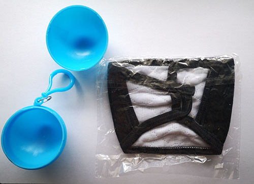 Dust Reuse Cloth Civilian Masks Mask Holder Collecting Ball Key Chain