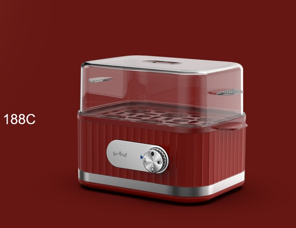 6-Egg Electric Egg Boiler with Timer for Perfect Cooking