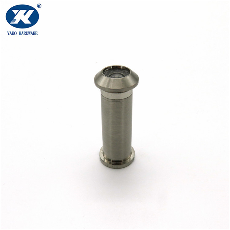 160 Degree Wide Angle Glass Lens Brass Door Viewer