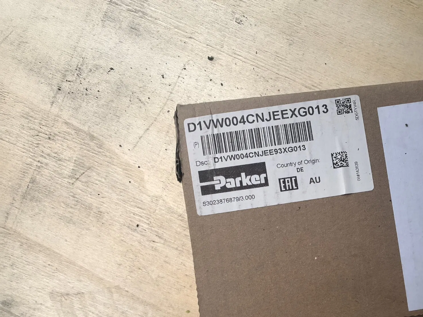 Parker Directional Control Valve D1VW004cnjeexg013