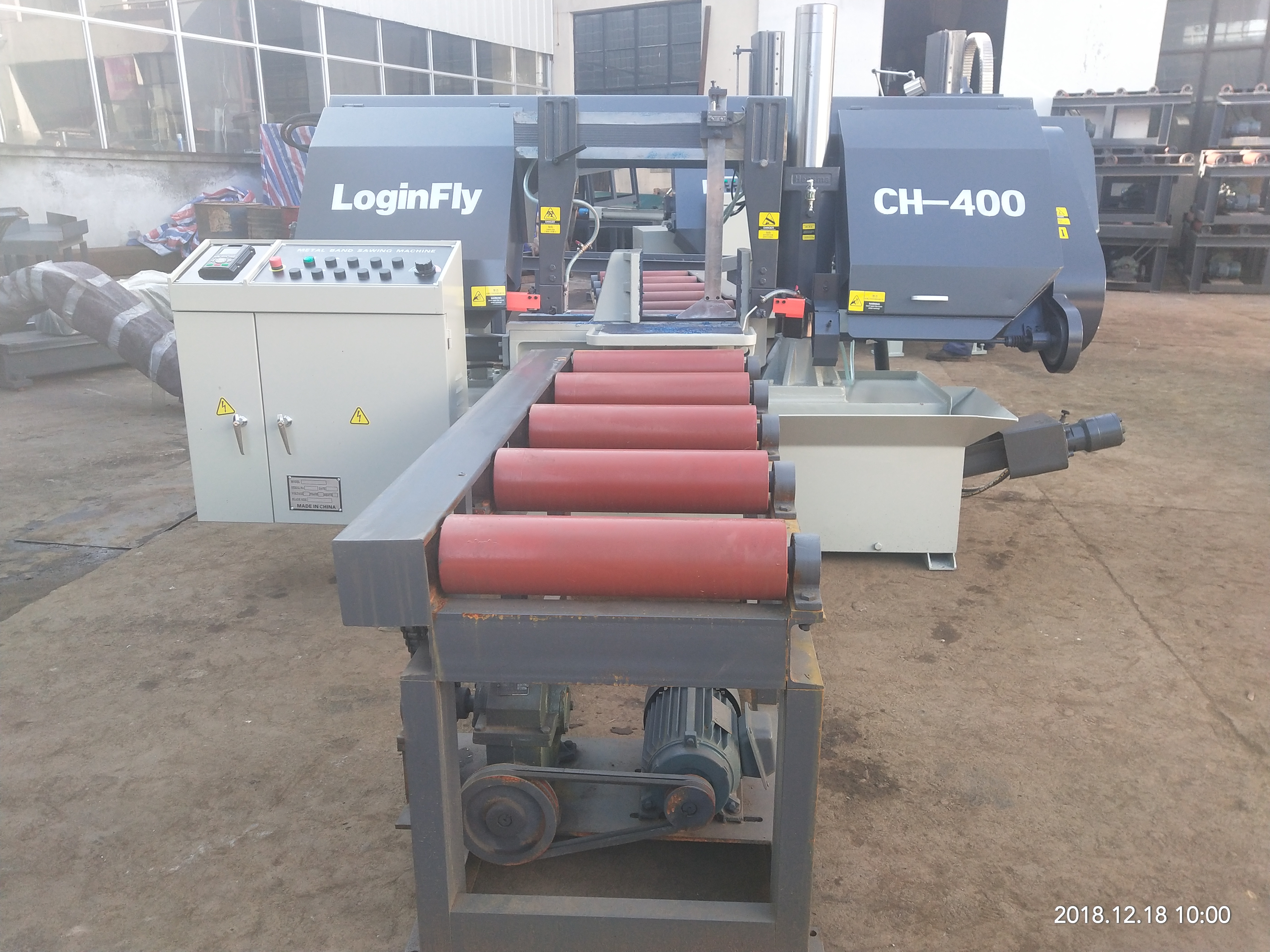 Станок ленточнопильный горизонтальный автоматический по металлу