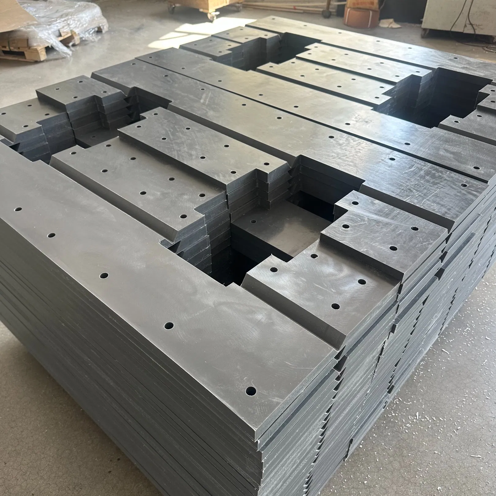 Premium Durable Grey UHMWPE Food Processing Liner Plates