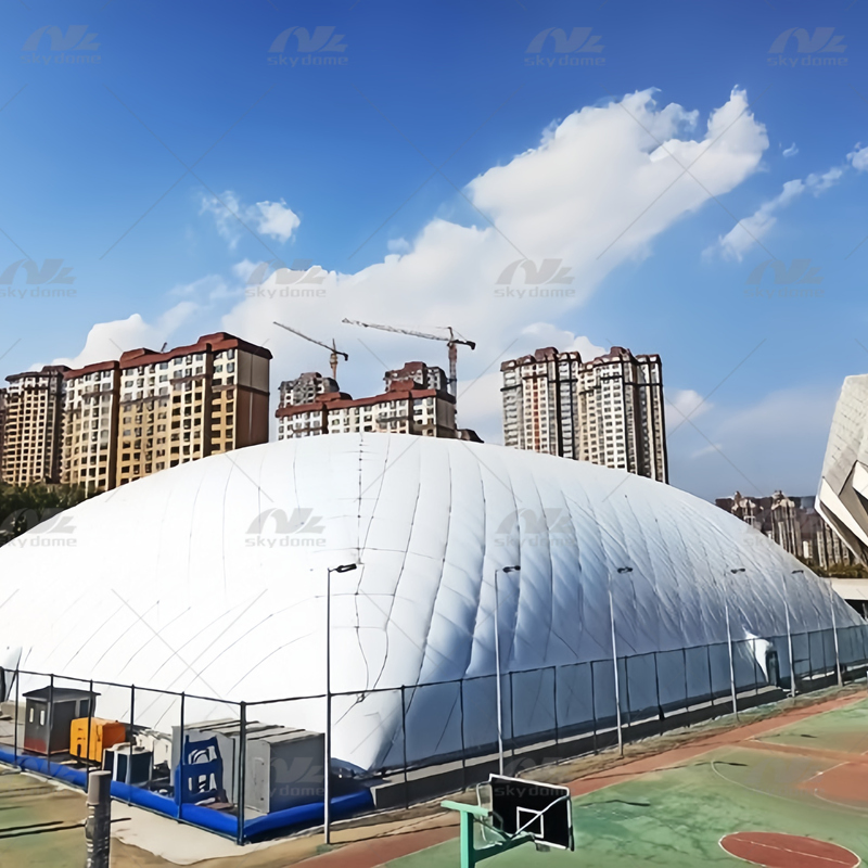 Inflatable Air PVDF Membrane Structure for Sports Center
