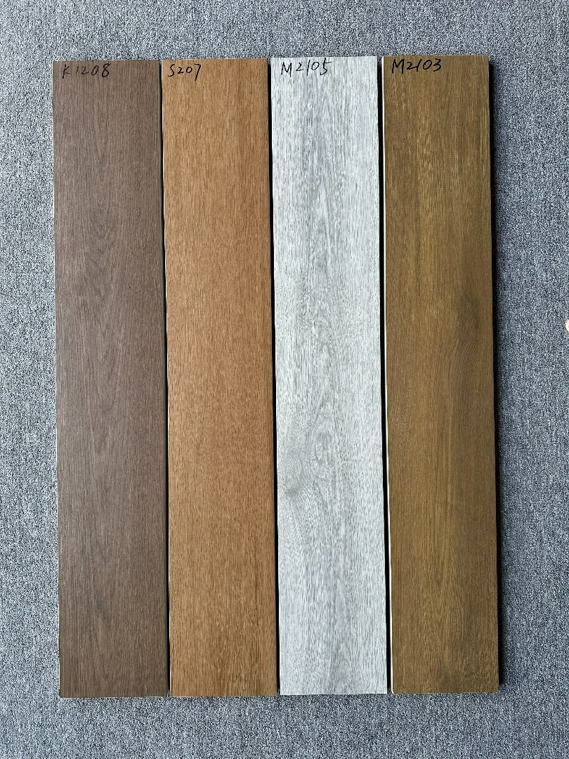 Ceramic Glazed Rustic Wood Grain Plank Porcelain Floor Tiles
