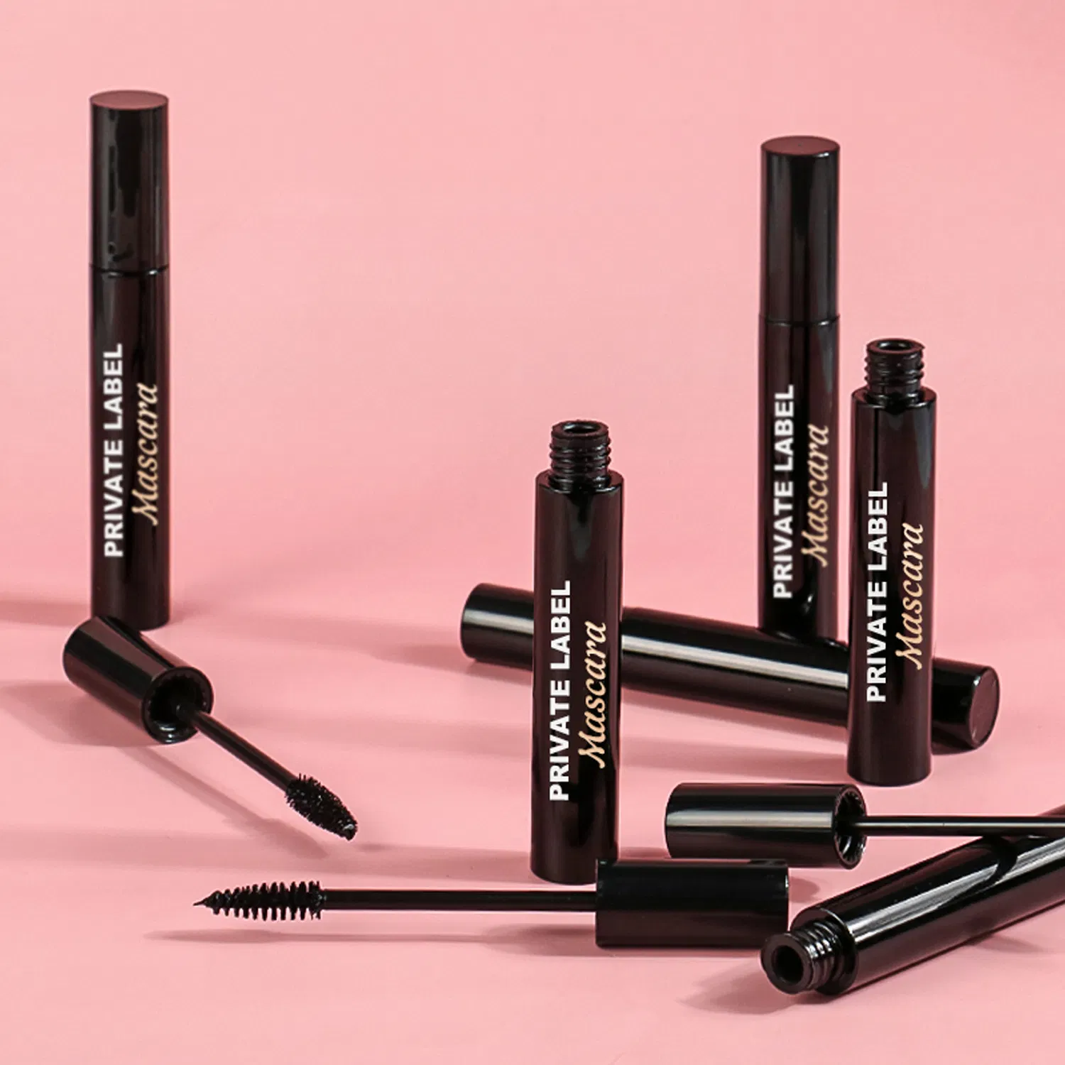 Customized Diamond Cap Black Tube Mascara
