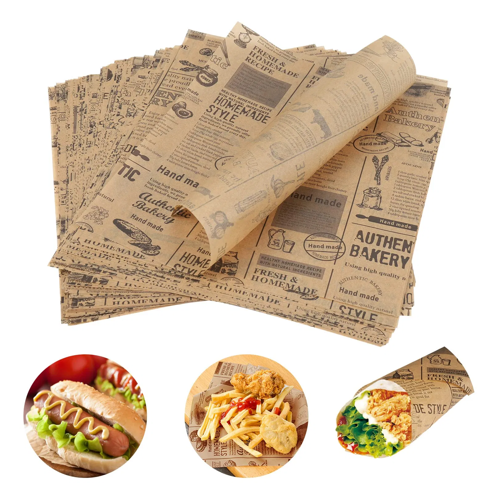Oil Grease Protection-Premium Greaseproof Paper