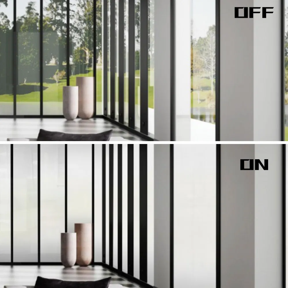Custom Size Self-Adhesive Switchable Pdlc Smart Glass Film