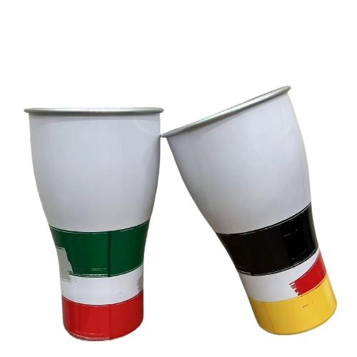 Custom Mold Cold Drinking Color Changing Aluminum Cup