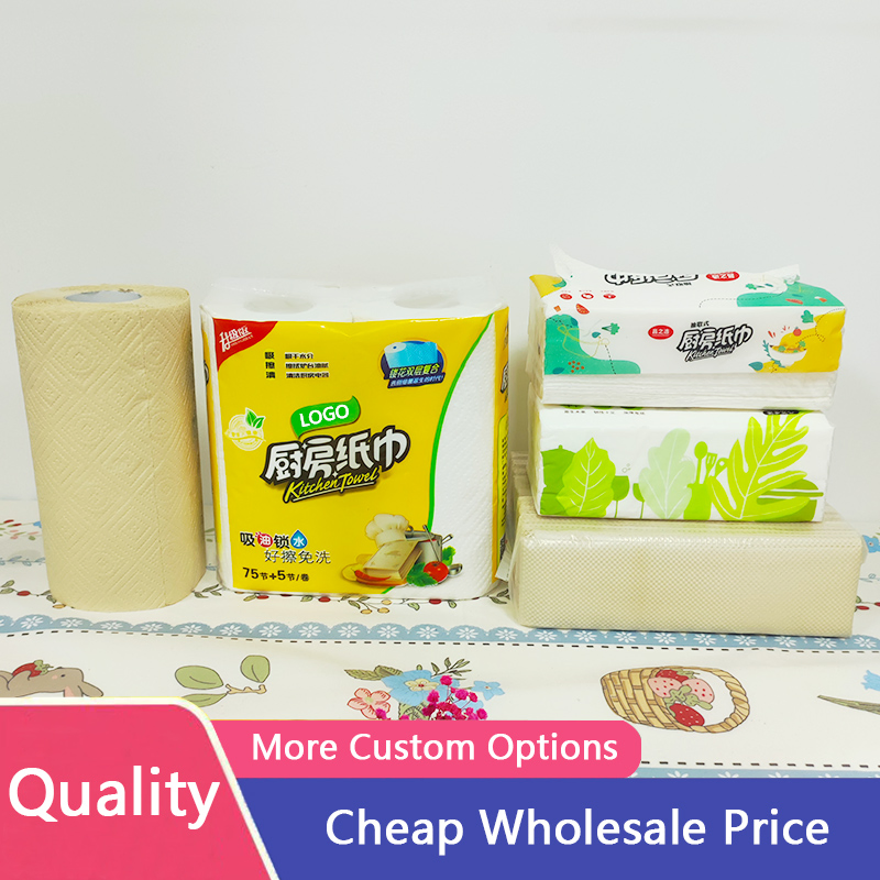 Wholesale Cheap Paper Towel Kitchen Roll at Wholesale Price for Your Business