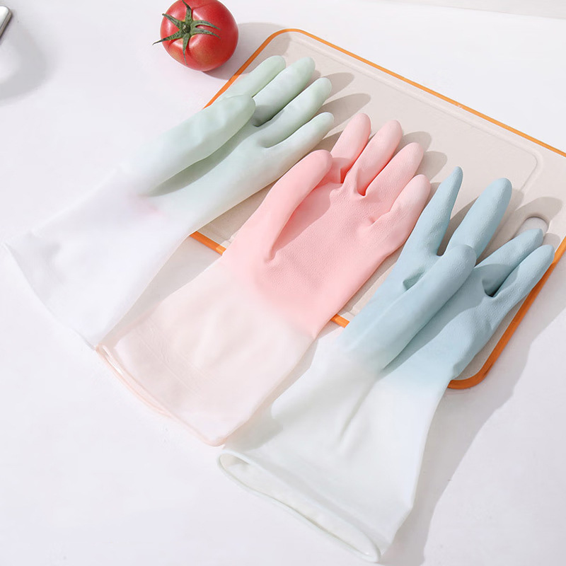 Eco-Friendly Silicone Cleaning Gloves for Kitchen and Bathroom