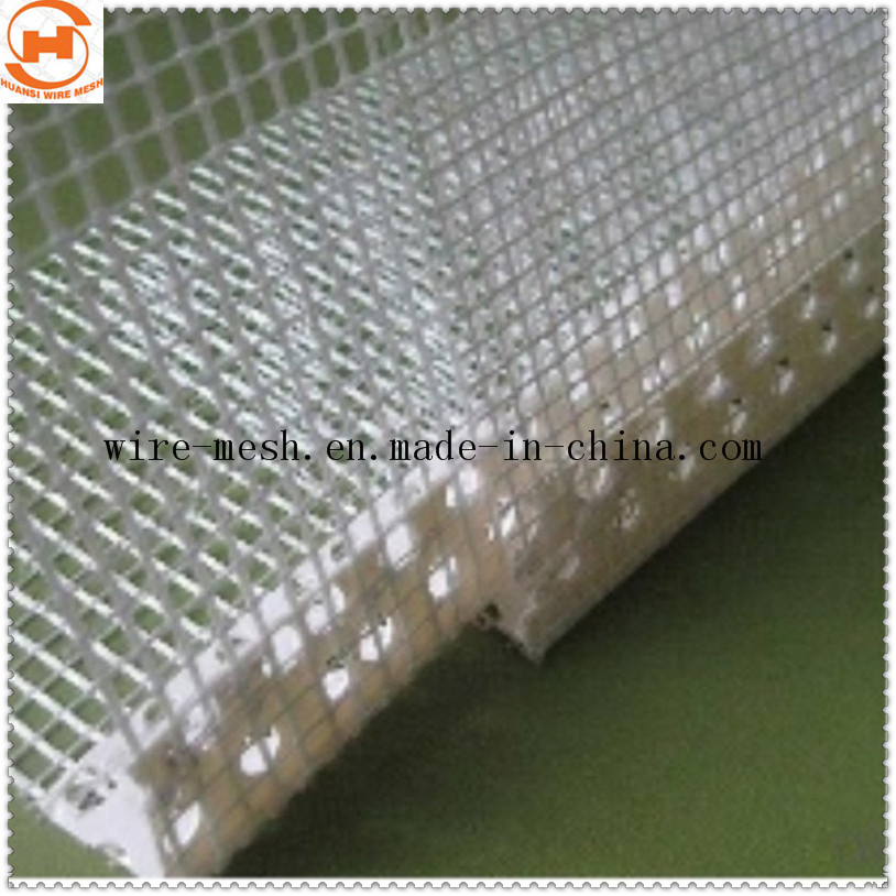 Fiberglass Mesh PVC Coated Corner Bead/PVC Beads with Fiberglass Mesh
