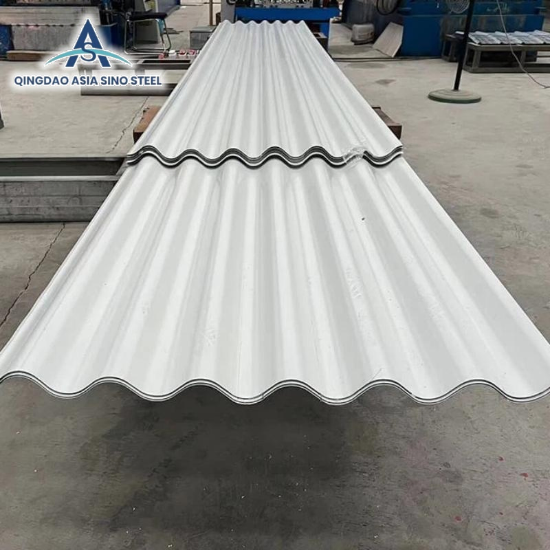 Factory Supply PPGI Color Coated Galvanized Corrugated Steel Roofing Roof Sheet