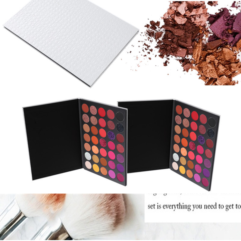 Hot Sale Professional No Logo Luxury Eyeshadow Palette Colorful Cosmetic Eye Shadow Plate Plastic Eyeshadow Palette